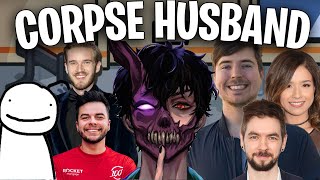 Youtubers React to corpse husband voice scary [upl. by Alexi700]