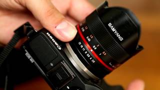 Samyang 8mm f28 UMC ii lens review with samples [upl. by Nabetse]