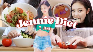 BLACKPINK JENNIE DIET  Workouts  I eat like Jennie Kim for 3 days before a BLACKPINK comeback [upl. by Deeas]