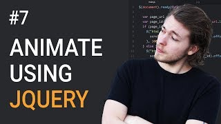 7 How to animate elements using jQuery  Learn jQuery frontend programming [upl. by Ojela871]