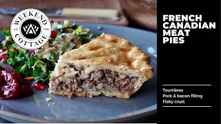 FRENCHCANADIAN MEAT PIE  Tourtières [upl. by Tabib]