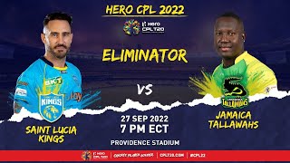 LIVE  St Lucia Kings vs Jamaica Tallawahs  CPL 2022 [upl. by Kristin]