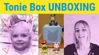 TONIES Toniebox unboxing and review product test [upl. by Keeler]