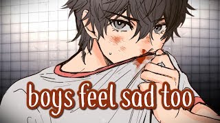 Nightcore  boys feel sad too  Lyrics [upl. by Greenstein]