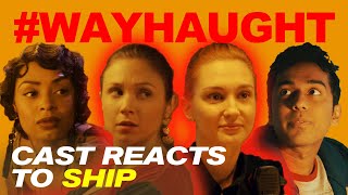 WAYHAUGHT Wynonna Earp Cast REACTS TO THE SHIP [upl. by Aubree199]