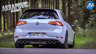 Golf 7 R Facelift  Akrapovic  pure SOUND💥 [upl. by Meta]