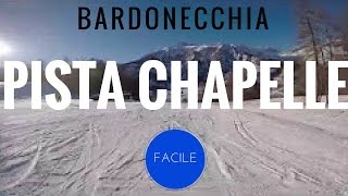 Bardonecchia  Colomion pista blu Chapelle [upl. by Spooner]