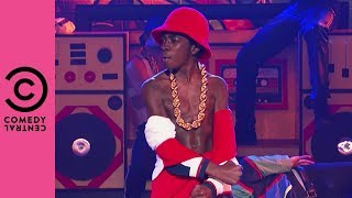 Caleb McLaughlin Performs LL Cool Js quotIm Badquot  Lip Sync Battle [upl. by Anna-Diana]