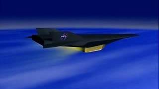 NASA X43 Flight Animation Hypersonic Scramjet XPlane [upl. by Eelyme]