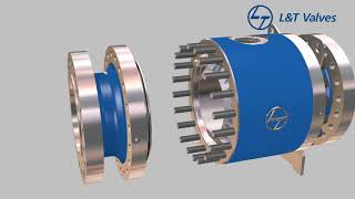 LampT Valves API 6D Trunnionmounted Ball Valve SideEntry  Assembly Sequence [upl. by Aldarcie]