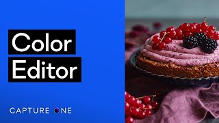 Capture One Pro Tutorials  Color Editor [upl. by Mohn]