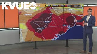 Drought monitor update Aug 24 2023  KVUE [upl. by Otrepur601]