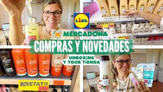 Probando MERCADONA NOVEDADES LIDL Julio 2024 COMPRA SEMANAL Tour Tienda [upl. by Ahseekat152]