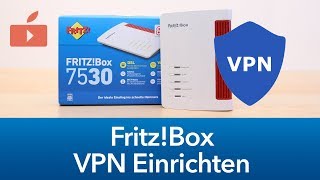 FritzBox  VPN Verbindung einrichten [upl. by Atnoved]