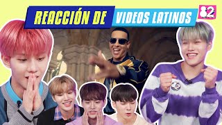 SUB Kpop idols reaccionan a música latina  Danna Paola Ozuna Luis Fonsi Sebastián Yatra [upl. by Reifel]