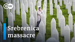 Bosnians mark 25th anniversary of Srebrenica massacre  DW News [upl. by Amaleta]