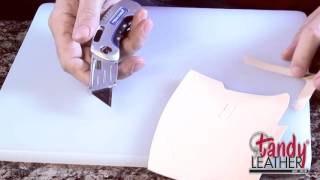 Learning Leathercraft with Jim Linnell – Lesson 10 Creating A Wallet Interior [upl. by Izzy]