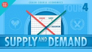 Supply and Demand Crash Course Economics 4 [upl. by Evilo]