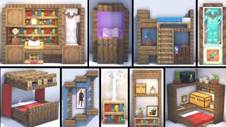 Minecraft 20 Interior Decorations Ideas and Design [upl. by Riobard]