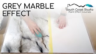 Marble Effect Painting Technique [upl. by Hsitirb]