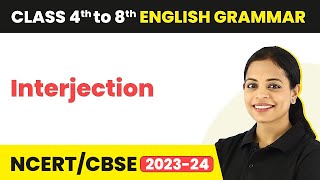 Interjection in English Grammar  Class 4th to 8th English Grammar [upl. by Nwahsat]