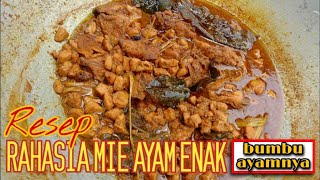 Resep memasak ayam untuk mie ayam [upl. by Ebbarta]