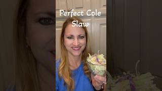 Easy Cole Slaw Recipe [upl. by Tupler]