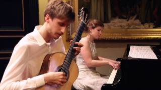 Franz Schubert  Sonata Arpeggione  Duo Adentro [upl. by Akisej]