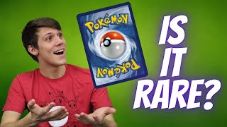 How to Tell the Rarity of a Pokémon Card  Fastest Method [upl. by Trautman]