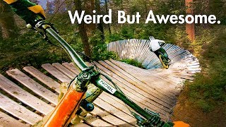 The WEIRDEST Bike Park [upl. by Dahle]