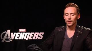 The Avengers  Tom Hiddleston Interview [upl. by Noivad]