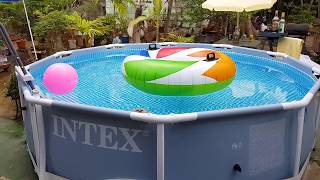 Piscina Intex Prisma Frame 305 x 76 Pool Intex [upl. by Sum751]