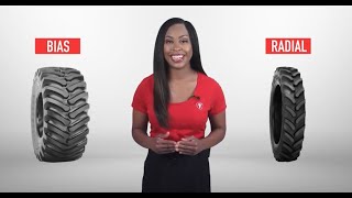 Firestone Minute by Firestone AG Bias vs Radial Tires [upl. by Nwahsak250]