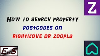 How To Search Property Postcode on Rightmove or Zoopla [upl. by Ballinger]