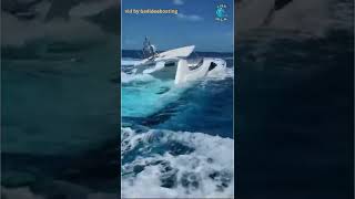 Yacht Sinking Near Chub Cay Bahamas [upl. by Irret]