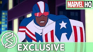 Marvel Rising Initiation  Floor Toms and Spider Webs  Episode 2 [upl. by Metzger]