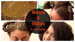 Henna amp Indigo  one step application [upl. by Lynus992]