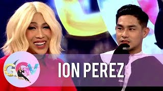 Ion Perez reveals that Vice Ganda is special to him  GGV [upl. by Adile]