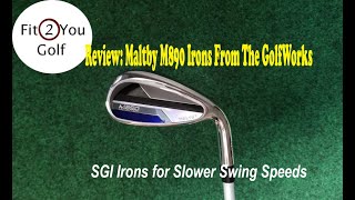 Review Maltby M890 Irons From The GolfWorks [upl. by Hplodnar993]