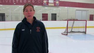 How to Hockey Stop on Ice Skates [upl. by Rhea]