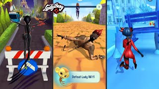 Miraculous Ladybug amp Cat Noi‪r 🐞 NEW HEROES BATTLE RUN LADY NOIR VS KING MONKEY VS Superhero RYUKO [upl. by Otho]