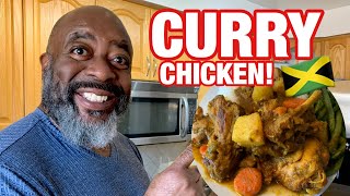 How to make Jamaican Style Curry Chicken [upl. by Nissa599]