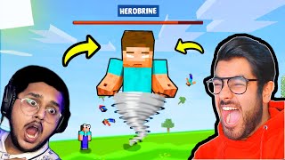 HEROBRINE in Minecraft 😂  Hitesh KS [upl. by Asia]