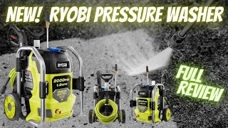 REVIEW New 2000psi RYOBI Electric Pressure Washer  Power Washer  Car Detailing [upl. by Tempa]