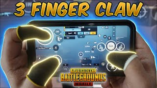 3 Finger Claw GuideTutorial PUBG MobileBGMI Tips and Tricks SetupSensitivity Settings Handcam [upl. by Pomeroy]