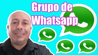 Como crear un grupo de Whatsapp [upl. by Killarney4]