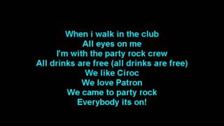 LMFAO  Shots ft Lil Jon Lyrics [upl. by Lavinie]