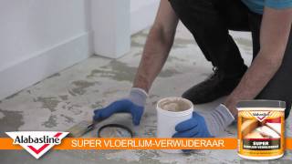 How to  Super VloerlijmVerwijderaar  Alabastine [upl. by Nilesoj]