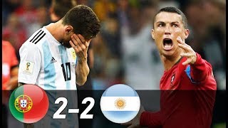 Portugal vs Argentina 22  All Goals amp Extended Highlights Last Matches [upl. by Sudnak]