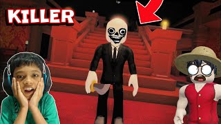 ESCAPING FROM THE KILLER IN ROBLOX [upl. by Semadar]